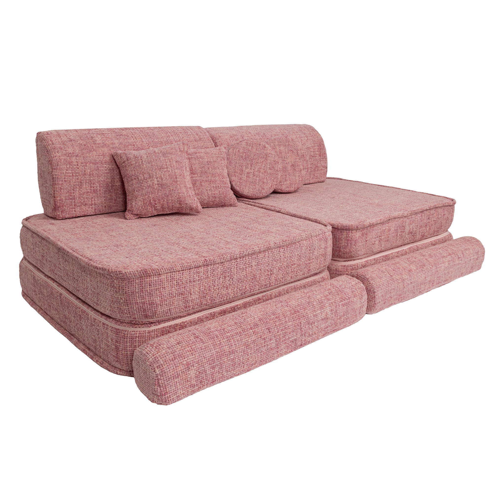 Meowbaby Tangle Kids Play Sofa - Modular Play Couch | 8 Pieces